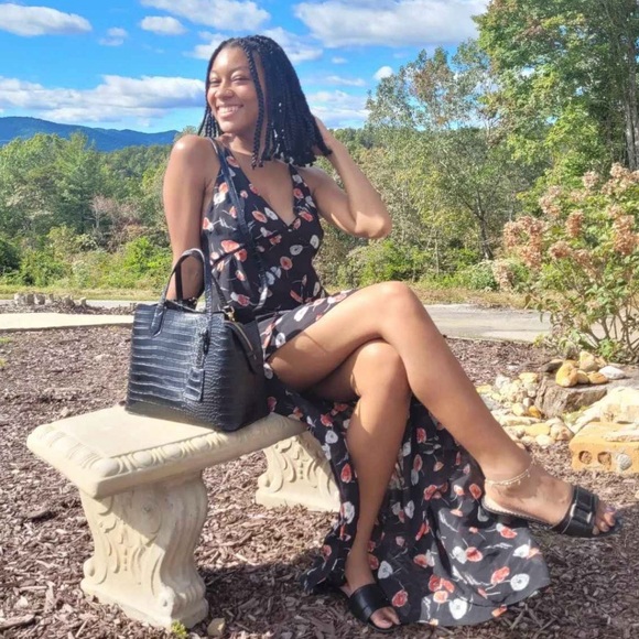 SUPER SALE FAB CROCO MULTI WAY BAG - Picture 3 of 14